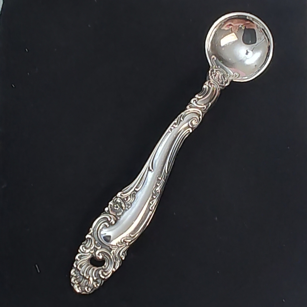 Vintage Gorham Sterling Silver Spoon Brooch Pin 1953 Décor pattern Decor - Picture 12 of 12